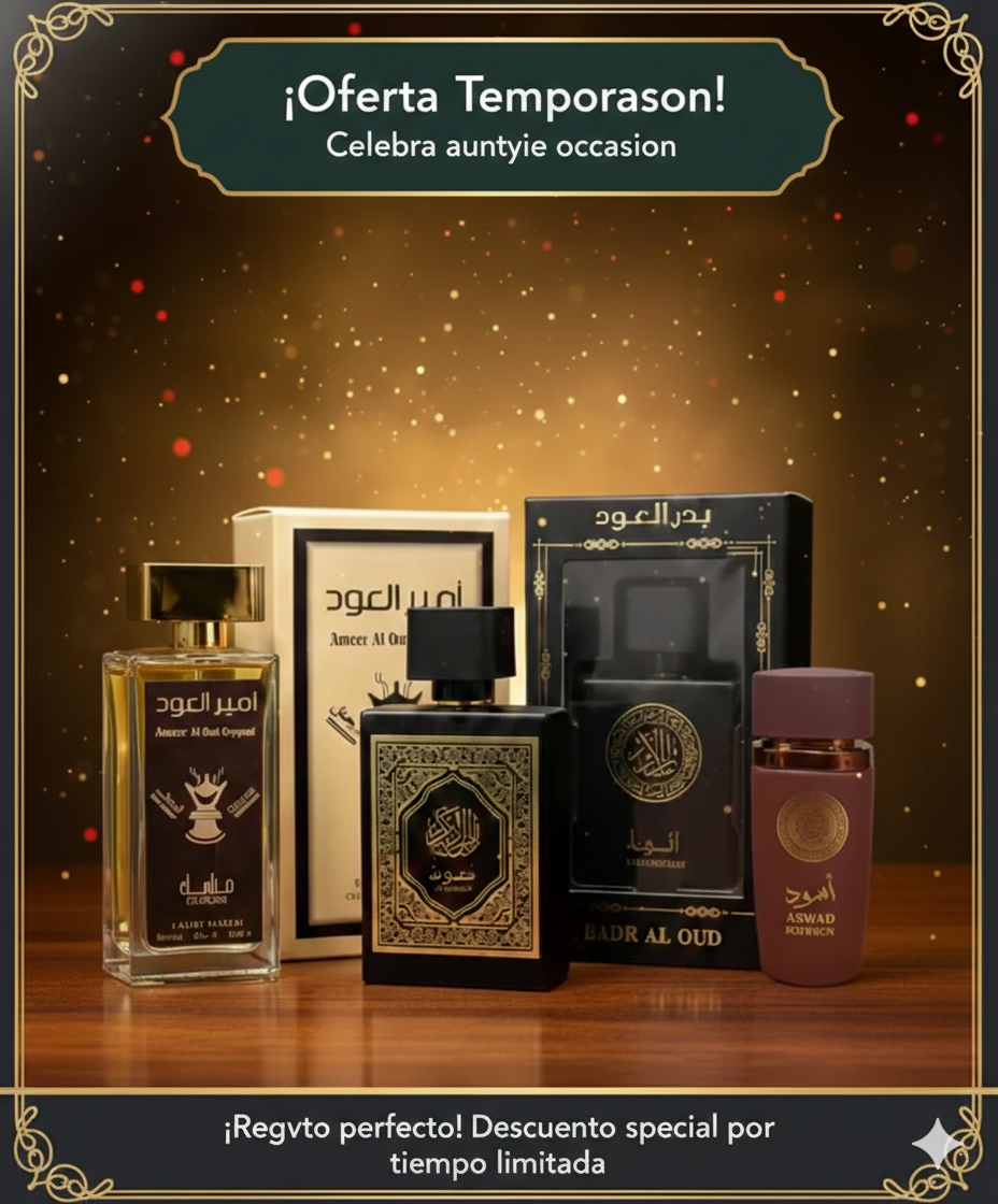🔥PACKS 3 PERFUMES IMPORTADOS 🔥(100ml)