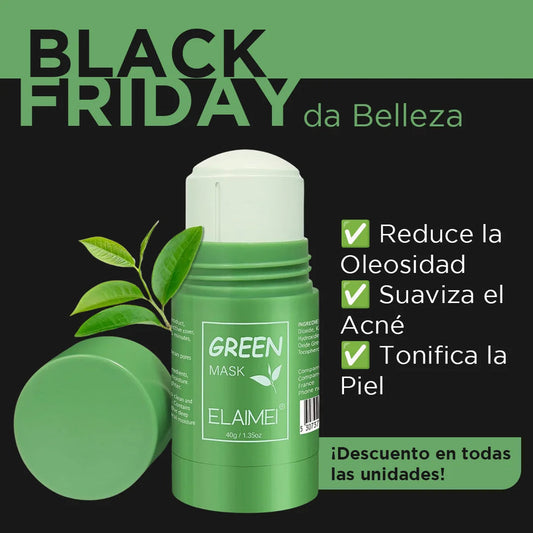 Green Stick™ - Mascarilla en Barra ENRIQUECIDA con Té Verde (OFERTA🎁)
