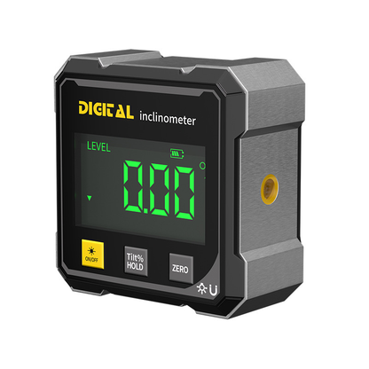 Inclinómetro Digital Láser – Medición de Ángulos Precisa en Segundos