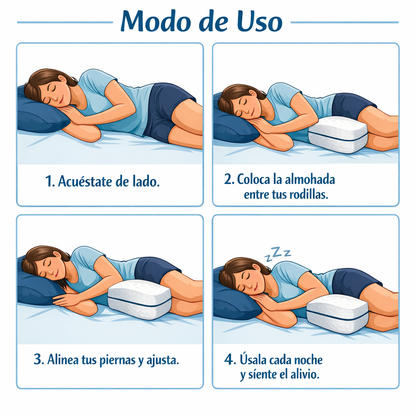 LumbarRest Pro 2x1 - Lleva 2 y Duerme Sin Dolor Desde la Primera Noche