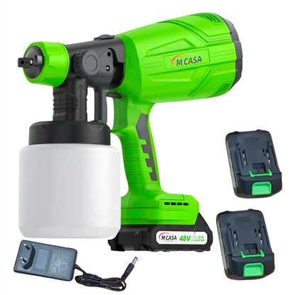 PISTOLA DE PINTURA MCASA™ 48V | INCLUYE 2 BATERÍAS DE REGALO