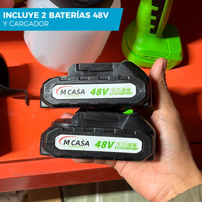 PISTOLA DE PINTURA MCASA™ 48V | INCLUYE 2 BATERÍAS DE REGALO