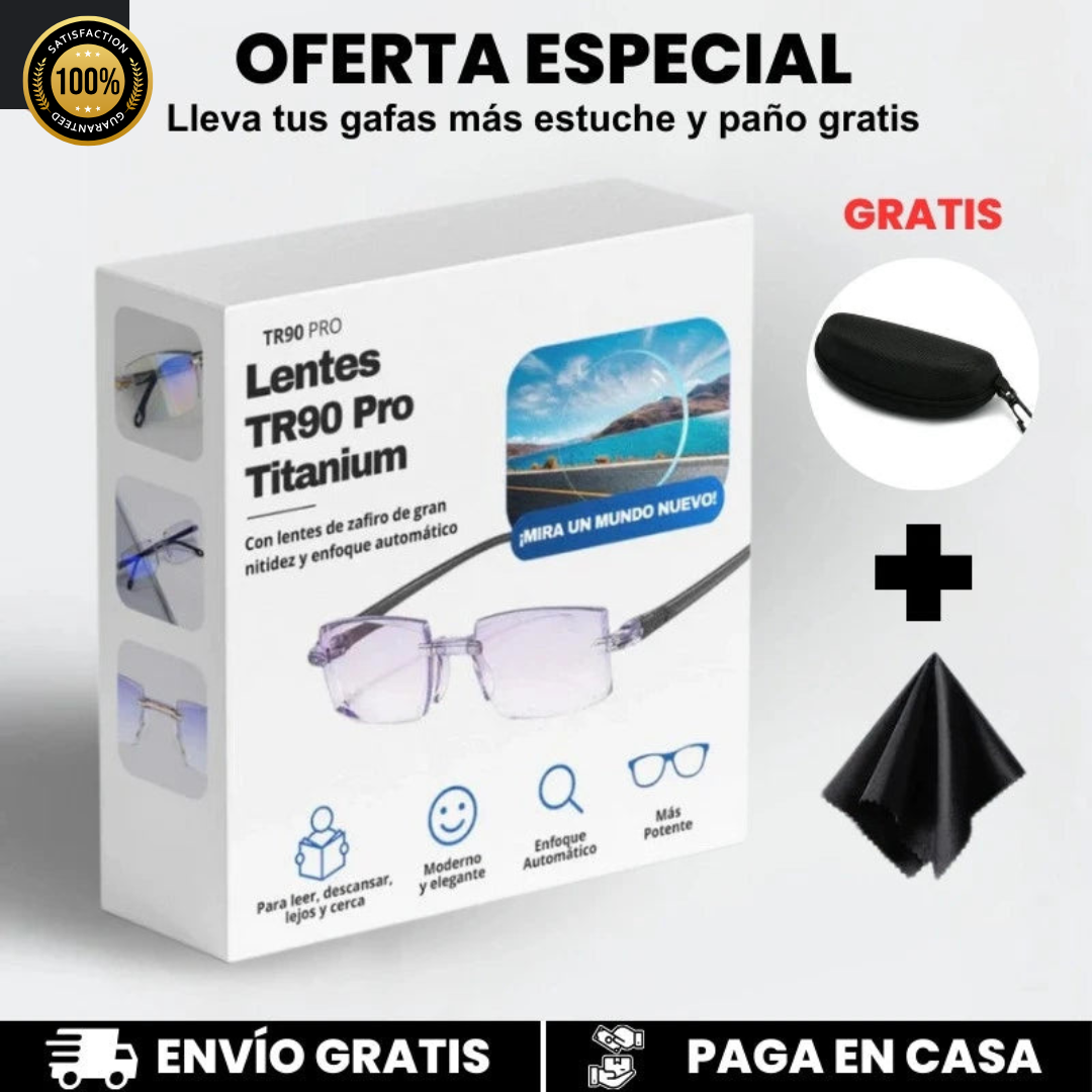 GAFAS MULTIFOCALES INTELIGENTES TR90 CON ZOOM AUTOMATICO, PROTECCION DE LUZ AZUL Y AMARILLA ..
