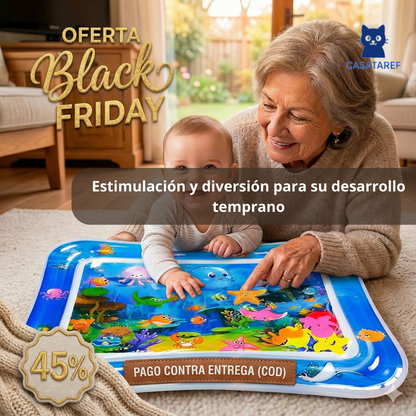Tapete Sensorial – Estimula y Mantiene Entretenido – Bebé Feliz y Mamá Tranquila en 5 Minutos