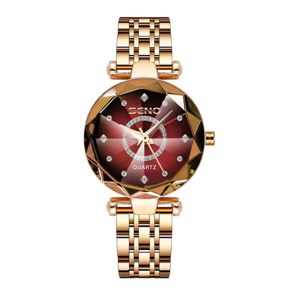 Reloj de Regalo - RELOJ STARRY DE ACERO INOXIDABLE PARA MUJER ( PAGO CONTRAENTREGA)