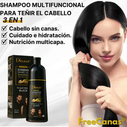 Shampoo Tapa canas 100% Original - ¡Cambia el color en poco tiempo!