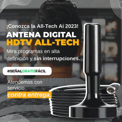 SignalMax 360° 2X1 – Antena TV Digital TDT 4K UHD Profesional