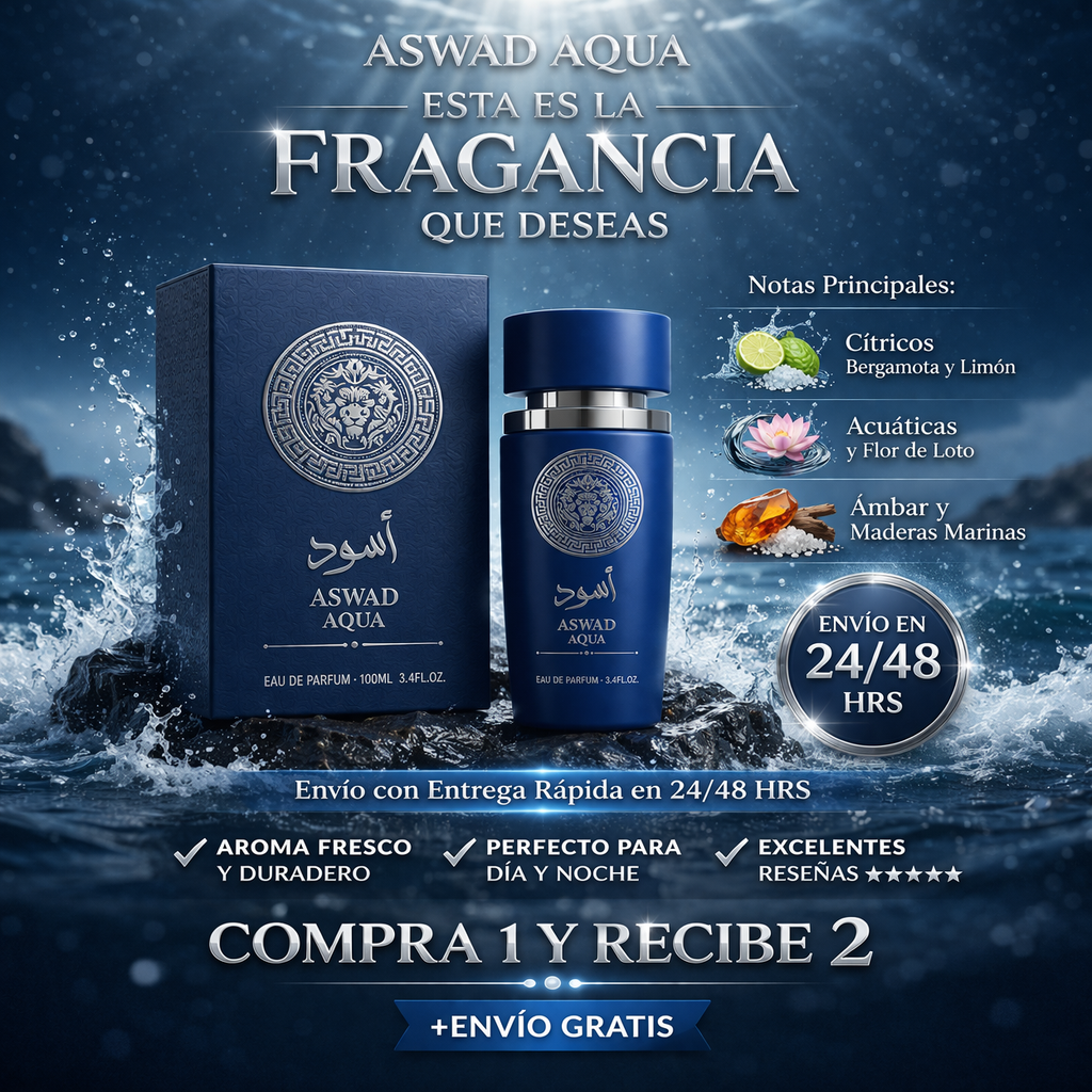AL ASWAD PARFUMS® - ASWAD AQUA