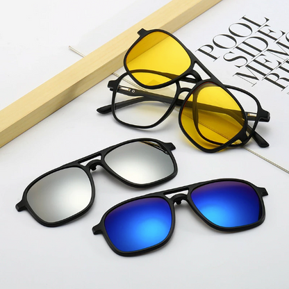 Gafas de Sol Martin 6 en 1  | Compre 1 y Obtenga 2 Solo Durante el Dia de Hoy + Regalo Exclusivo 🎁