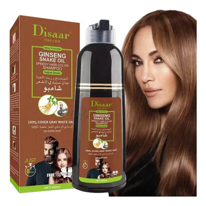 Shampoo Tapa canas 100% Original - ¡Cambia el color en poco tiempo!