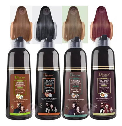 Shampoo Tapa canas 100% Original - ¡Cambia el color en poco tiempo!