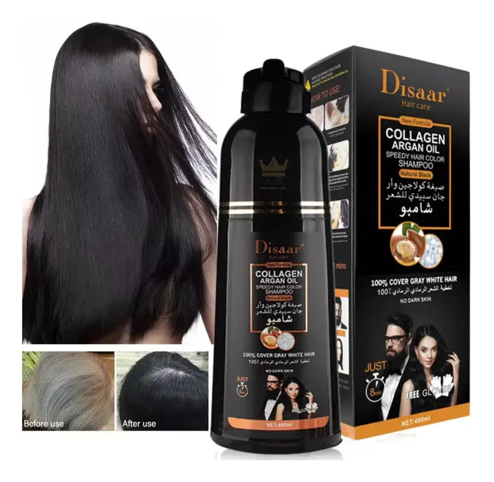 Shampoo Tapa canas 100% Original - ¡Cambia el color en poco tiempo!