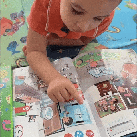 Libro didáctico con sonido + libro digital 🎁