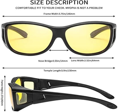 GAFAS DE CONDUCCION HD NOCHE Y DIA -( PAGO CONTRAENTREGA )