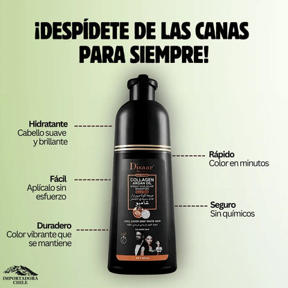 Shampoo Colorante – Cubre Canas