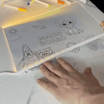 Pizarra de Escritura LED – Crea, Decora y Sorprende – Regalo Navideño 2×1 sin Pantallas