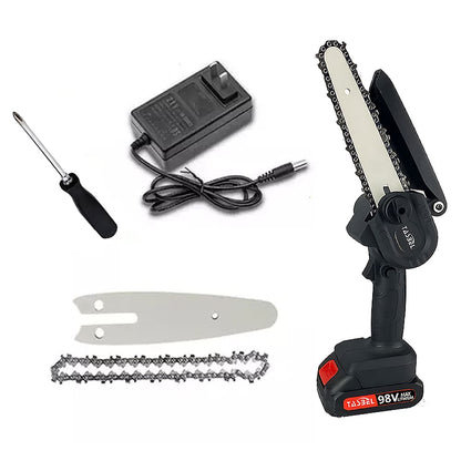 MINI MOTOSIERRA INALAMBRICA TASBEL™  | INCLUYE BATERÍA Y CARGADOR ⚡