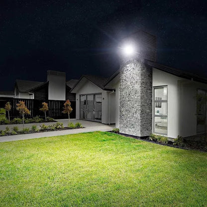 Lámpara con panel solar grande 400 watts - Potente y duradera.