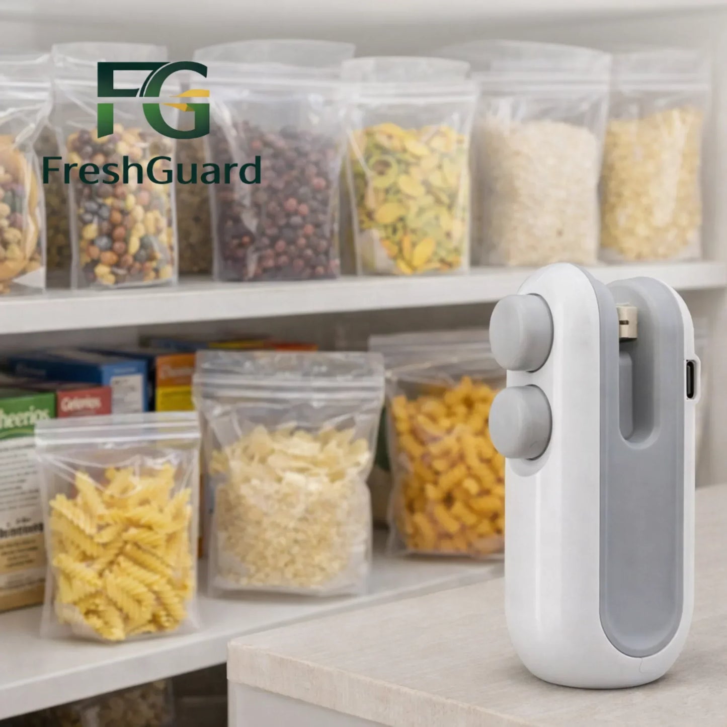 Sellador Portátil Recargable 🔋Sella Bolsas al Instante 🙌 Conserva la frescura de tus alimentos desde el primer uso