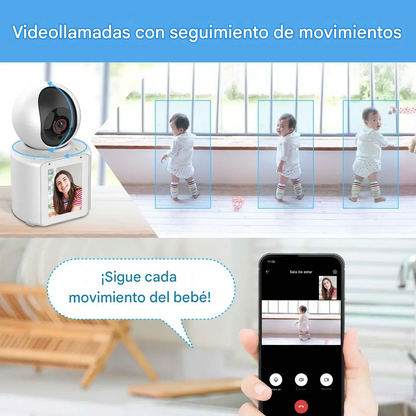 Camara De Seguridad con Videollamada 4k Monitor Bebe
