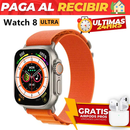 Smartwatch Ultra Serie8 (49mm) - 🎁 GRATIS 🎁 AIRPO PRO5 - SOLO POR HOY